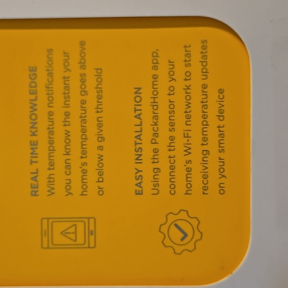 Packard Bell Wi-Fi Temperature Sensor Compatible With Amazon Alexa And Google - Picture 9 of 11